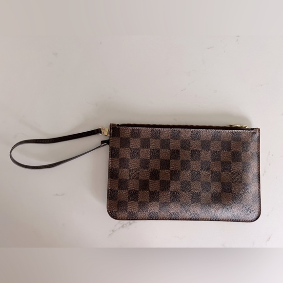 Louis Vuitton Damier Ebene Wristlet Pouch - Picture 2 of 5